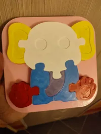 Puzzle éléphant pour enfants — photo 1