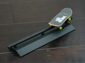 Fingerboard Flat Rail - No Supports, Snap Assembly