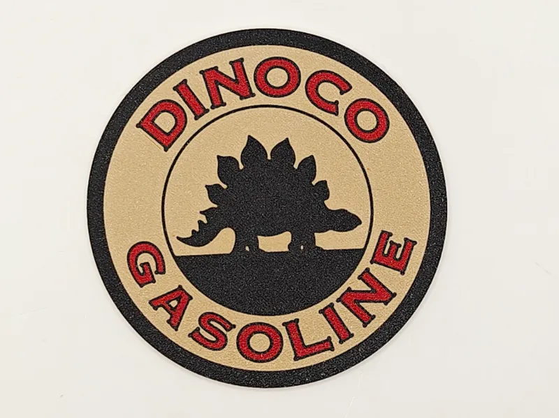 Vintage DINOCO Gasoline Coasters