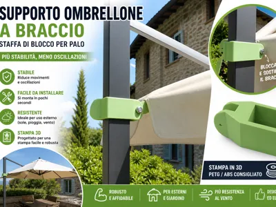 Cantilever Umbrella Arm Support