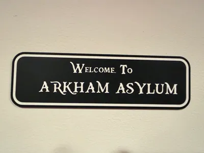 Welcome to Arkham Asylum