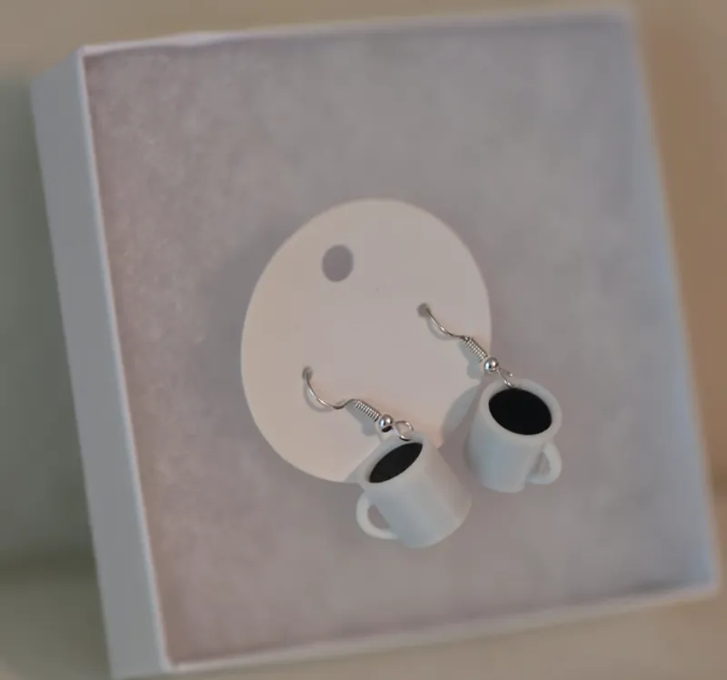Coffee Cup Earrings