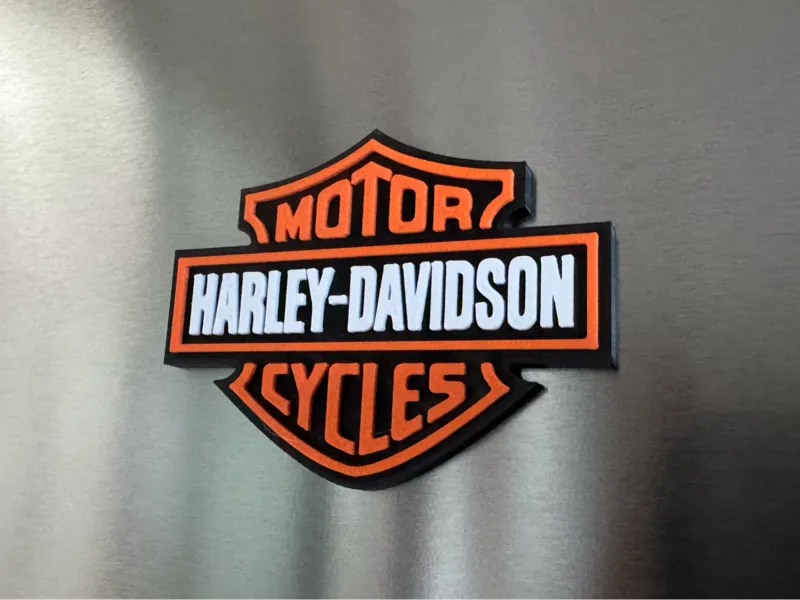 Harley Davidson Fridge Magnet