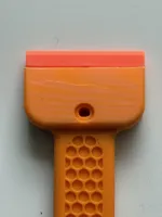 Same as no logo with hole for optional 8mm M3