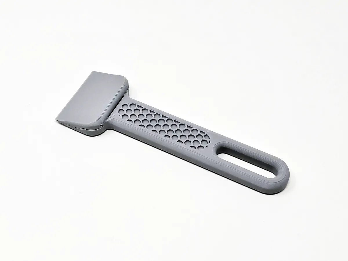 No-Hardware Bambu Lab Scraper for Plastic Blades view 3