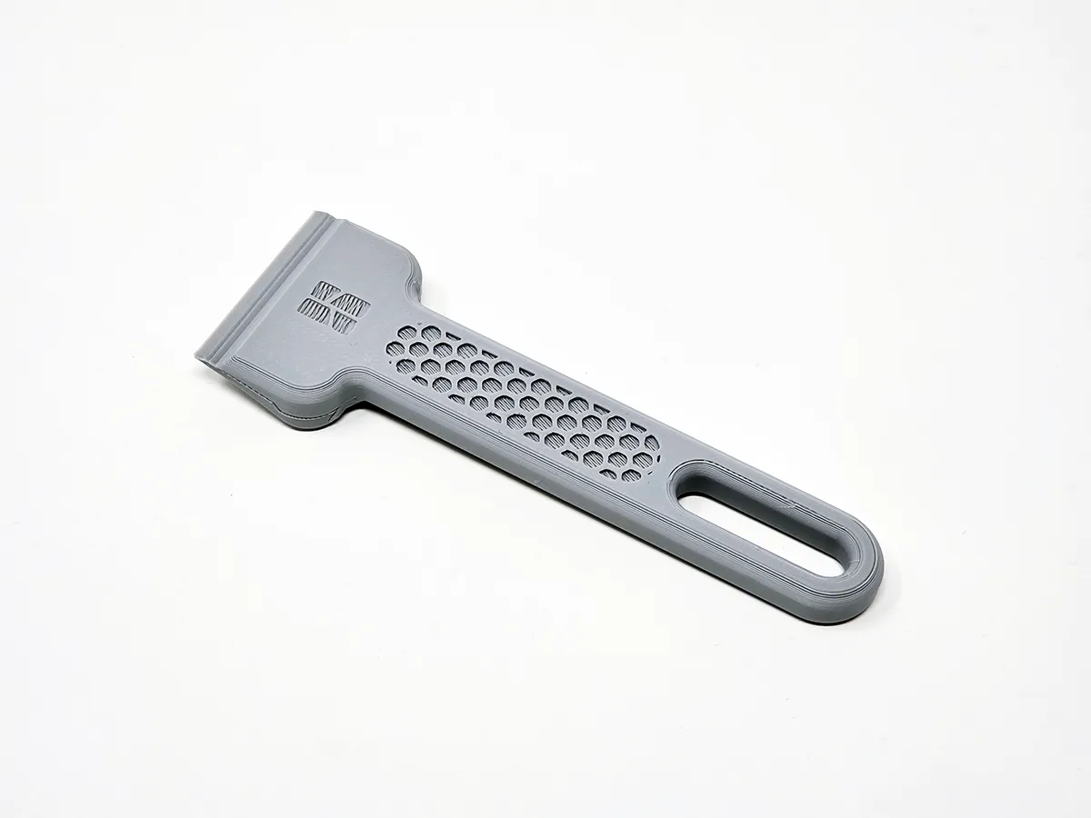 No-Hardware Bambu Lab Scraper for Plastic Blades view 2