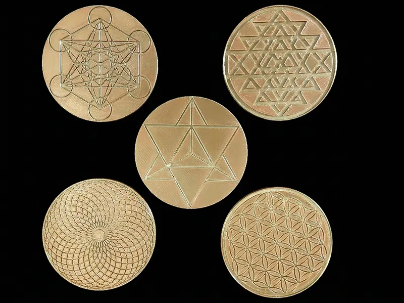 Sacred Geometry Coasters