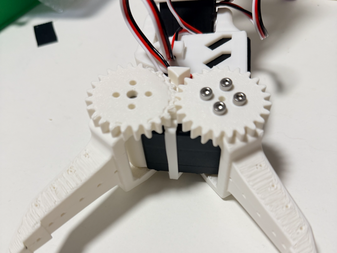 So-arm101 Gripper Mod (geared articulation)