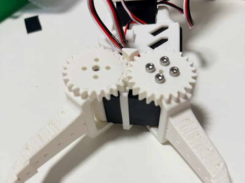 So-arm101 Gripper Mod (geared articulation)