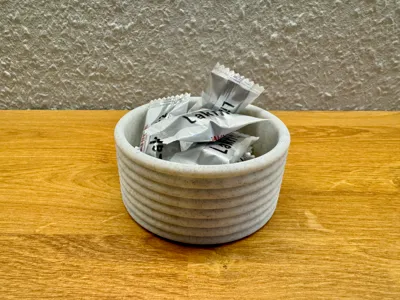 80mm ridged bowl