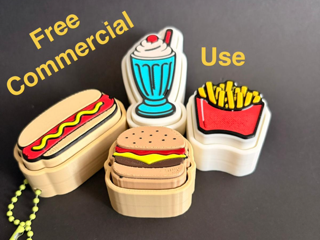Take Away Clicker Pack # # Free Commercial Use # # 3D model