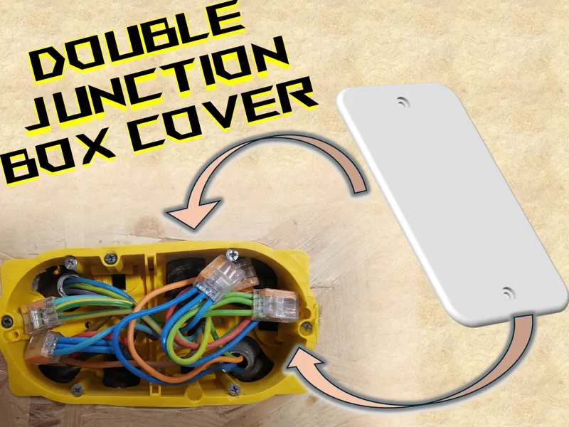 Double Junction Box Cover