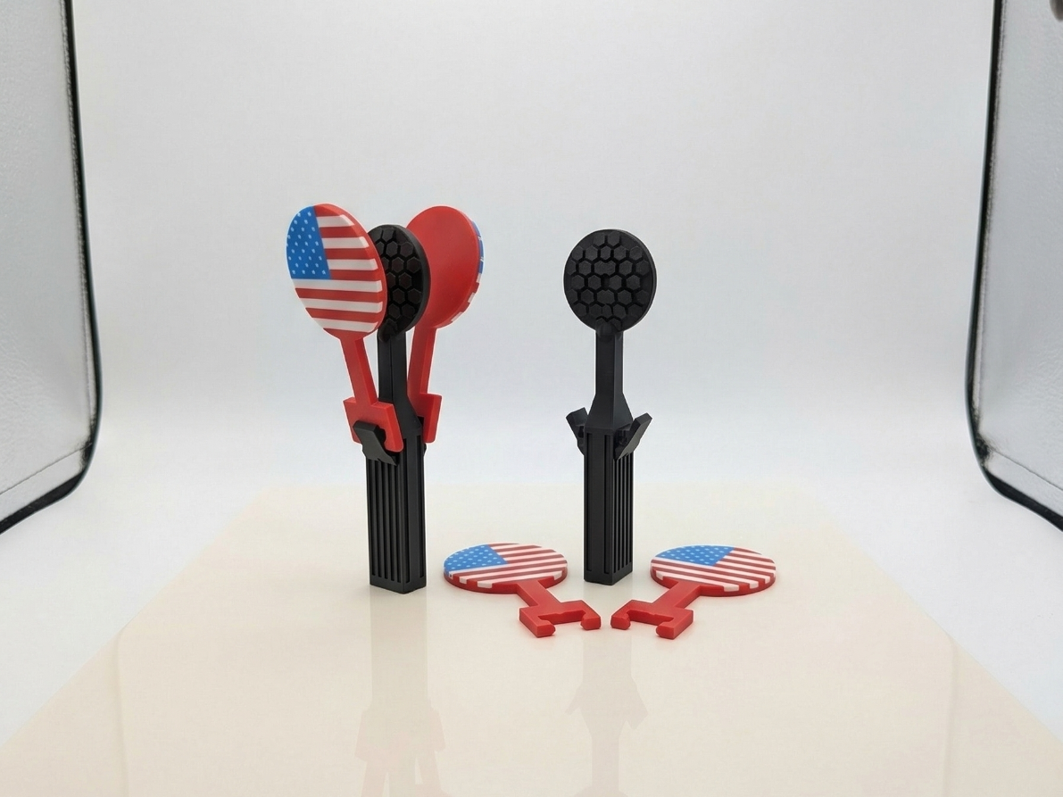 Customizable Paddle Clapper (World Cup Edition)