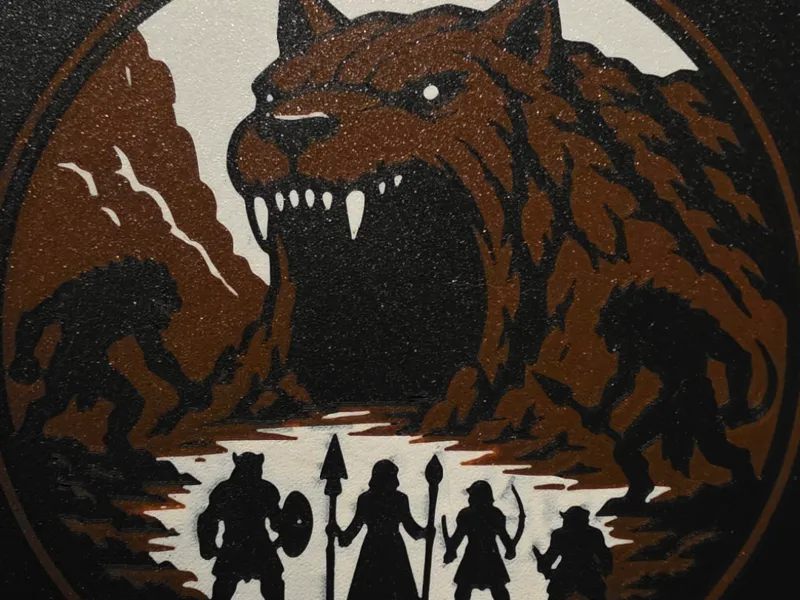 Everquest Zone Emblem - Blackburrow