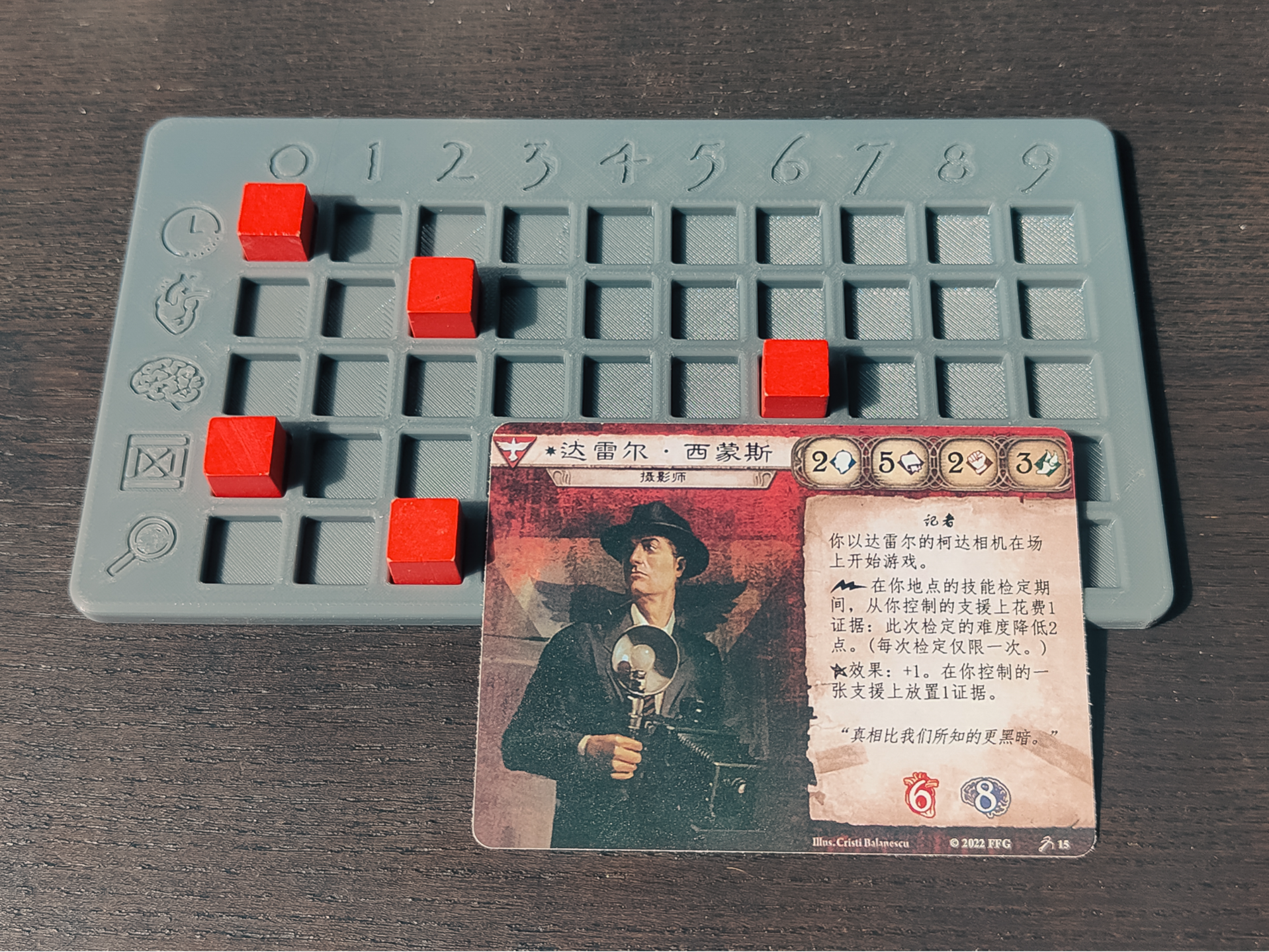 Arkham Horror Player Dashboard Simple