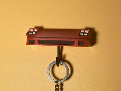 Ferrari F40 key holder with pop up headlights