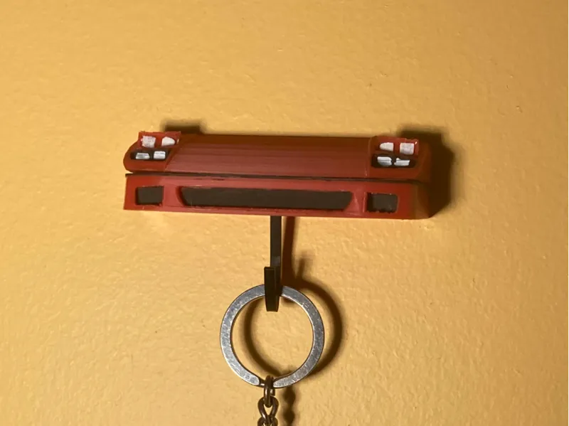 Ferrari F40 key holder with pop up headlights