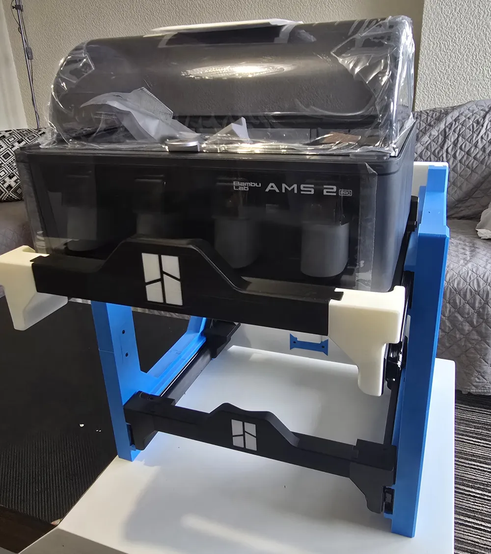 AMS 2 PRO RACK - Free 3D Print Model - MakerWorld