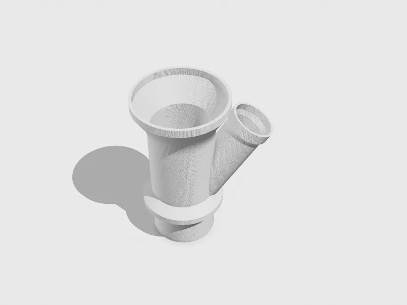 three-way drainage