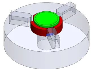 Precision Milling Jig for R76 mm Knee Joints
