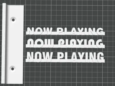 NOW PLAYING “NOW PLAYING” CD rack vinyl rack