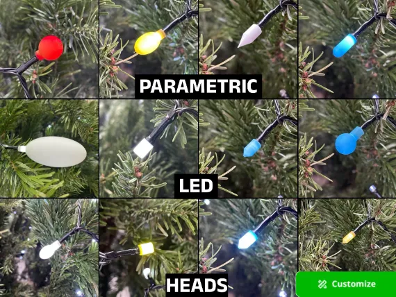 LED Diffusor Aufsatz als Kappe für Lichterketten