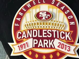 SF 49ERS CANDLESTICK Hype Chain