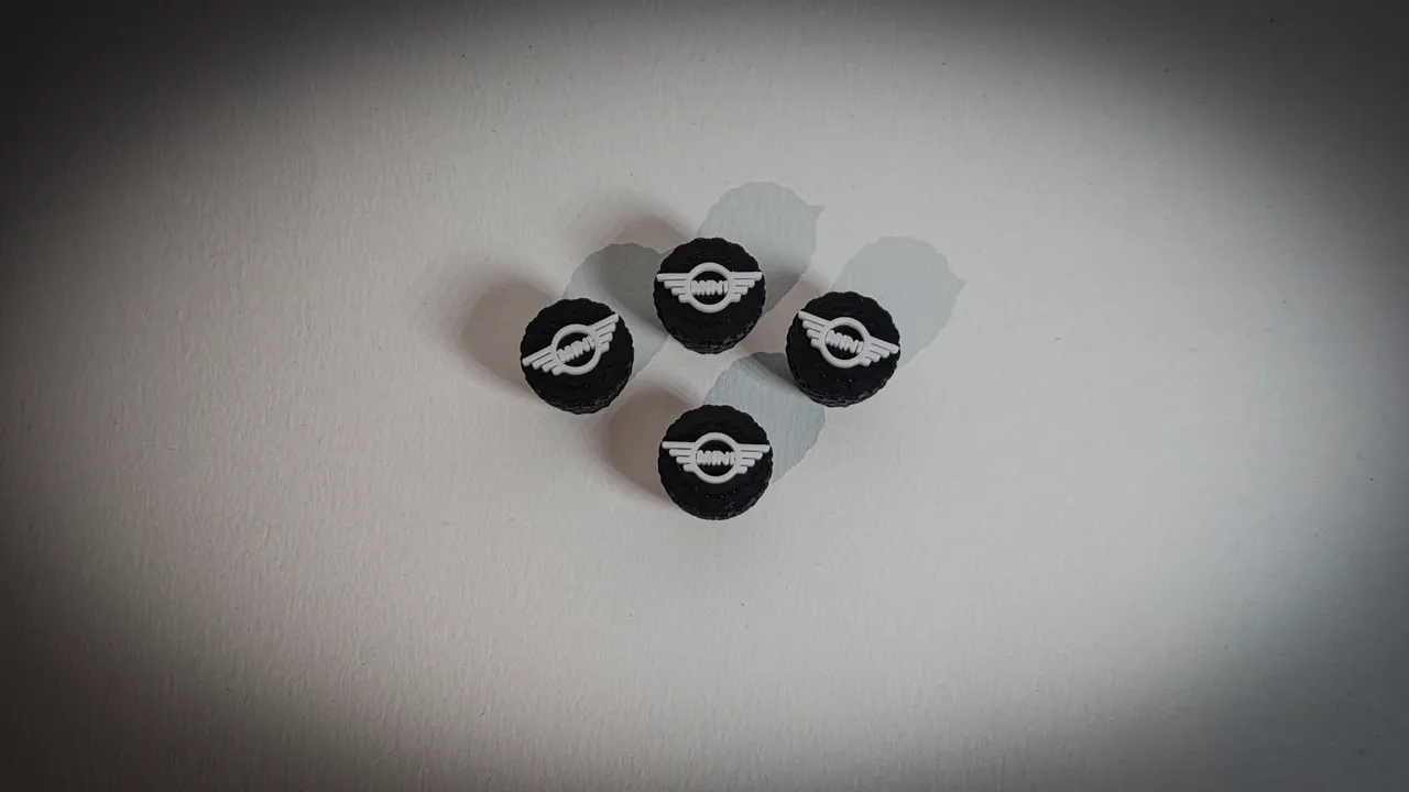 Mini Cooper Valve Cap view 3