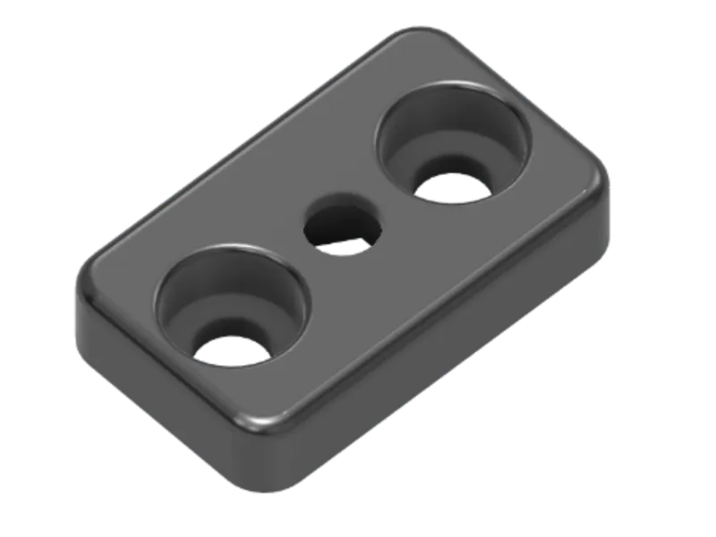 1/4 Zoll Mutter Aluprofil 40x40 Adapter