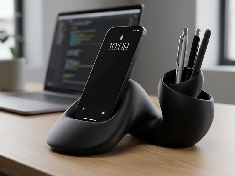 Helixo - iPhone stand & Pen holder