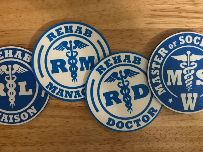 Even More Medical Occupation Coasters