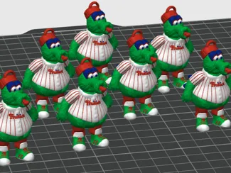 Philly Phanatic Keychain