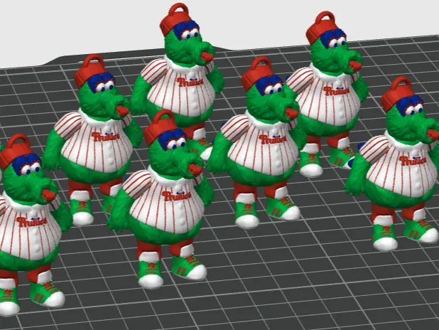 Philly Phanatic Keychain