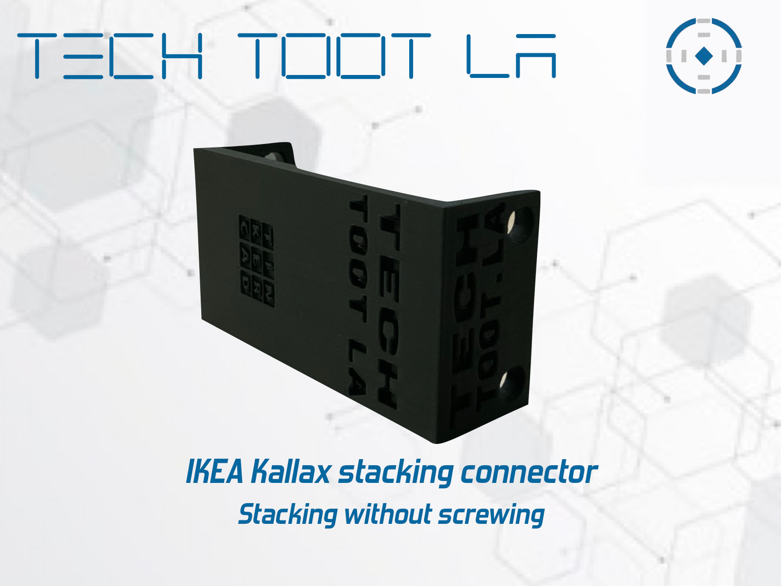 Ikea Kallax stacking clips