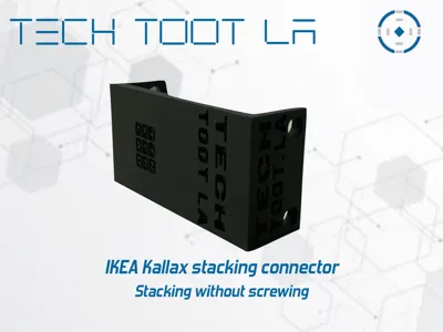 Ikea Kallax stacking clips