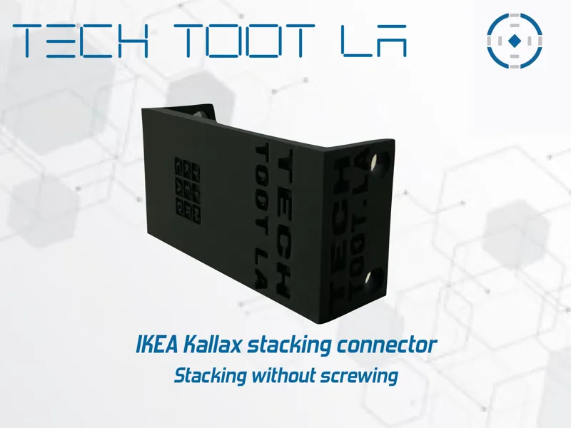 Ikea Kallax stacking clips