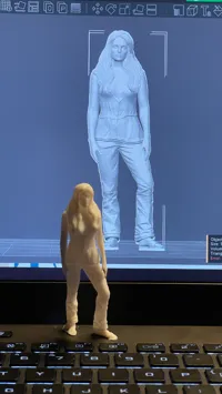 Figurine miniature Brian et Jordana (Fast and Furious) — photo 3