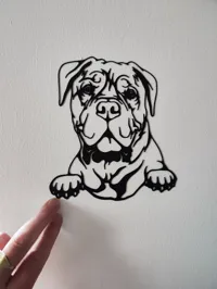 Tableau mural Dogue de Bordeaux — photo 2