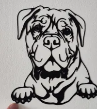 Tableau mural Dogue de Bordeaux — photo 1