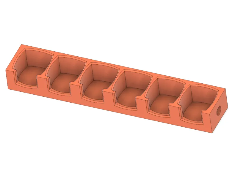 Parametric modular display for Gel IQ bottles 