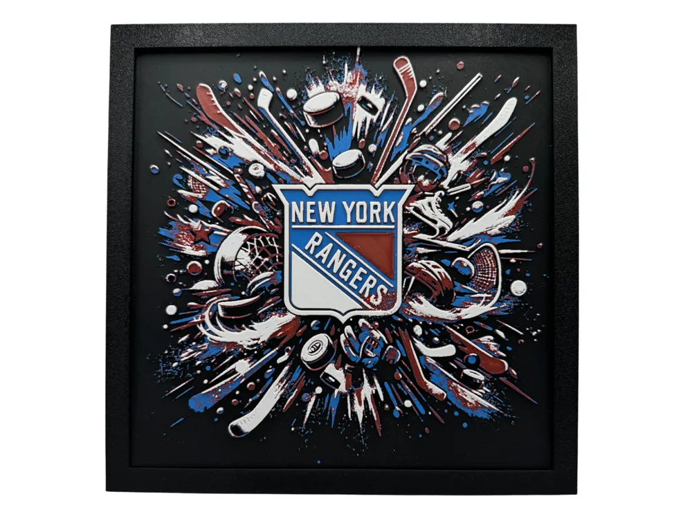 New York Rangers - NHL Hueforge