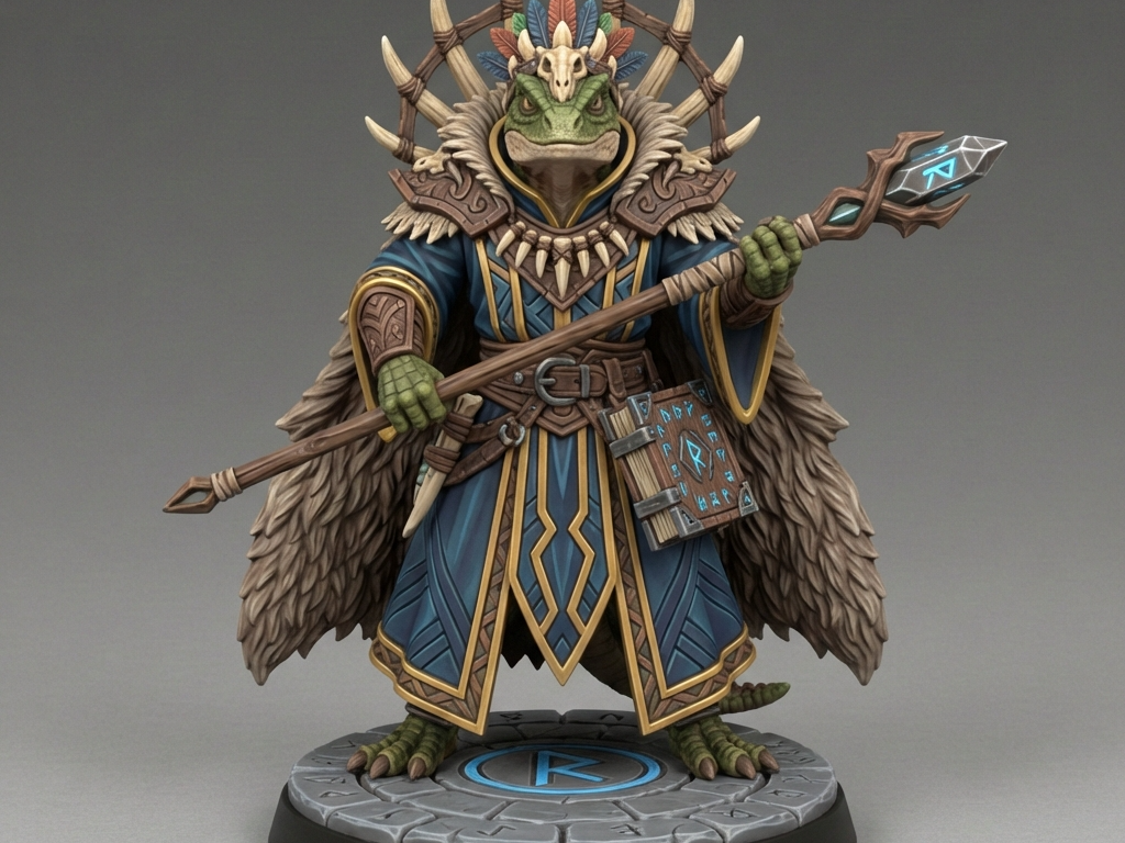 Lizard Mage HD