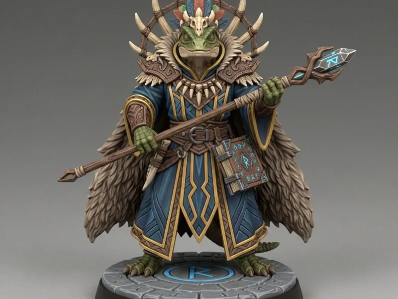 Lizard Mage HD