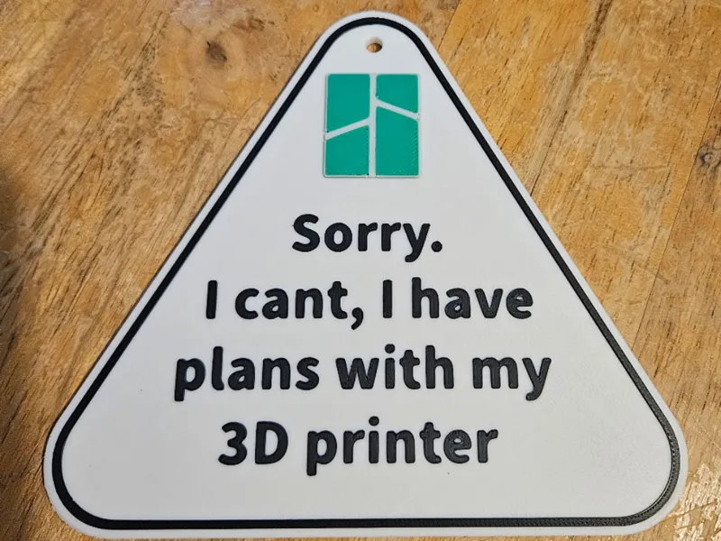 Excuse sign