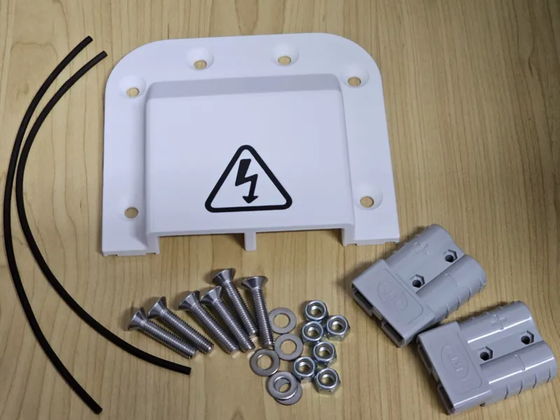 Dual Anderson Plug Cover Surface Mount