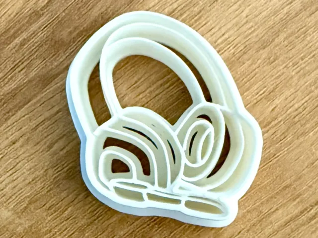 Headphones Polymer Clay Cutter Earrings Necklaces