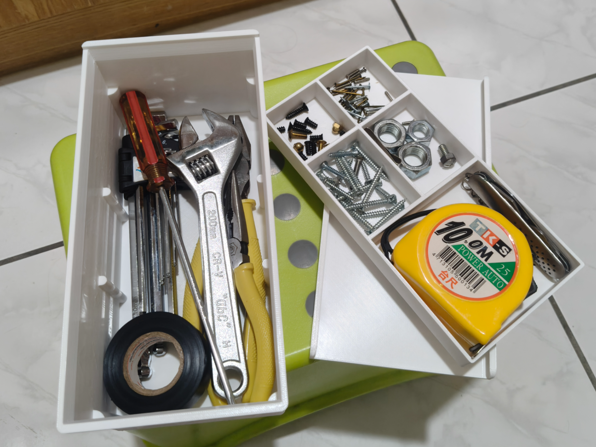 Modular Tool Box with Compartments 3D model