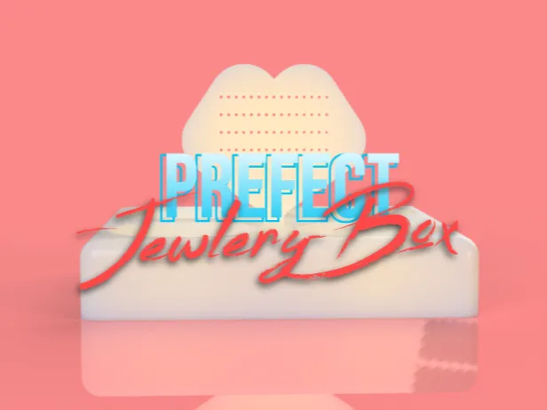 Jewelry Box for Earrings and Other Jewelry