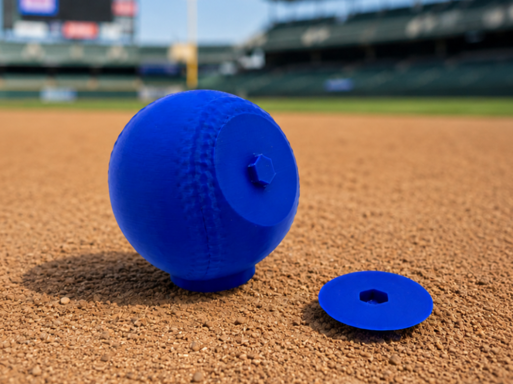 Blank - baseball display - ready to customize