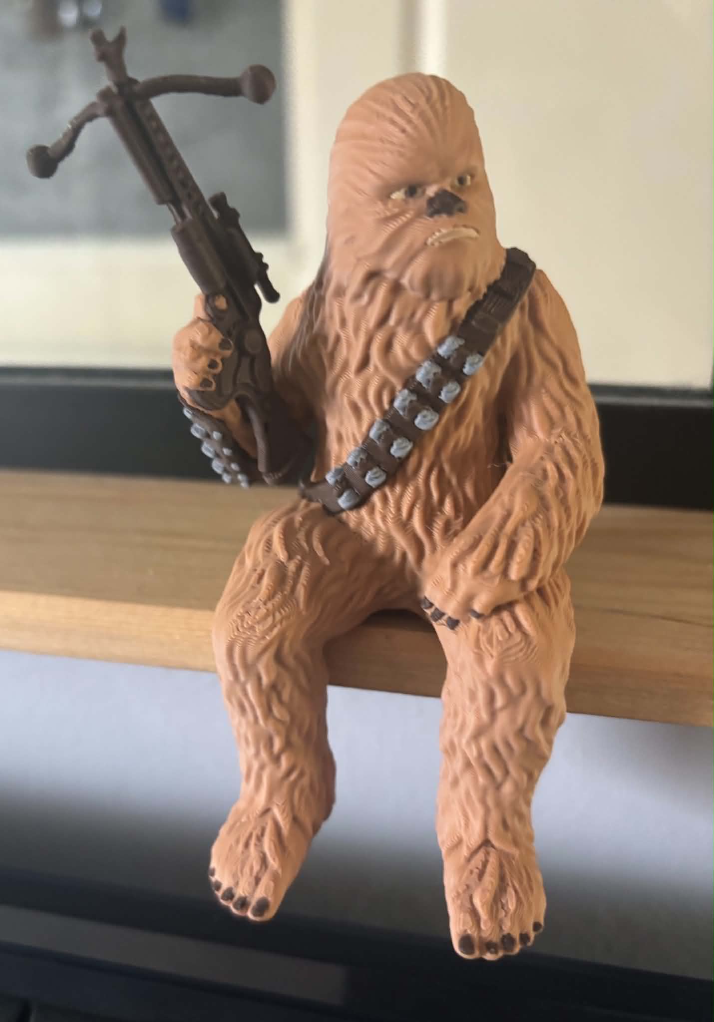 Miniatura 3 do modelo 3D Sitting Chewbacca